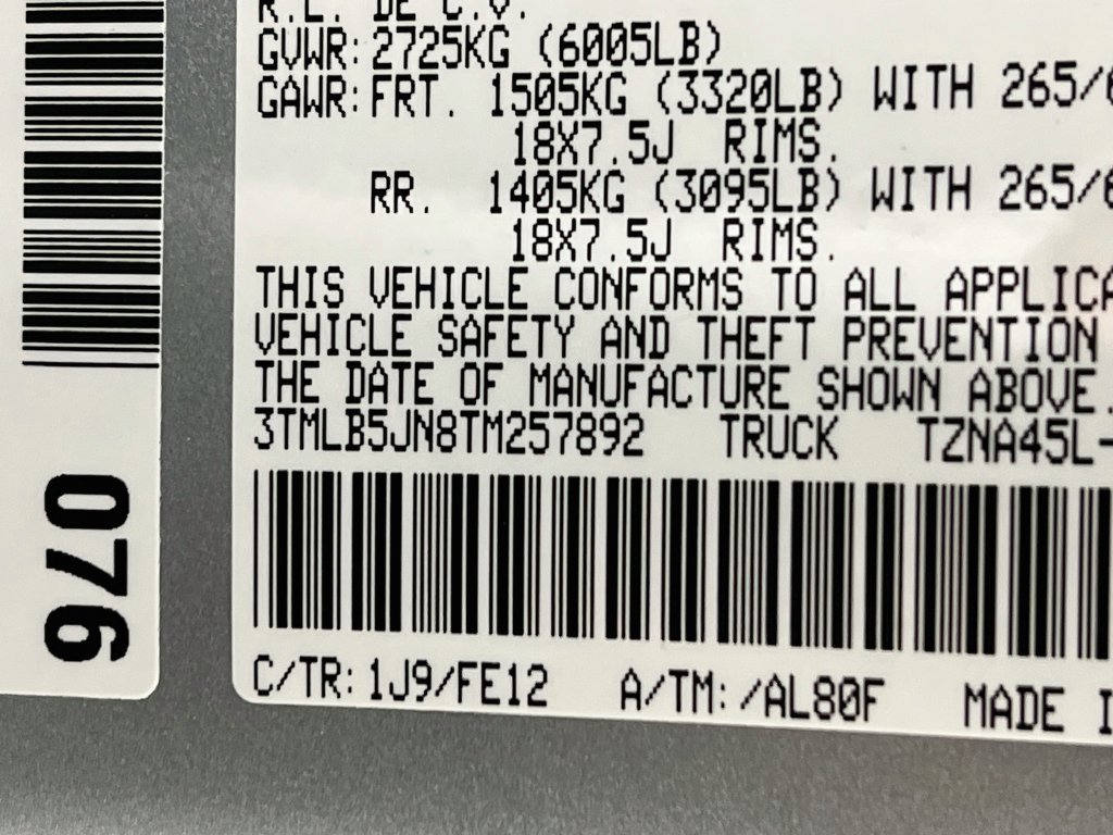 Certified 2026 Toyota Tacoma TRD Sport AWD/4WD image 25