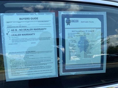 Used 2019 Toyota Camry SE w/ Convenience Package image 18