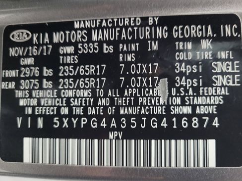 Used 2018 Kia Sorento LX image 33