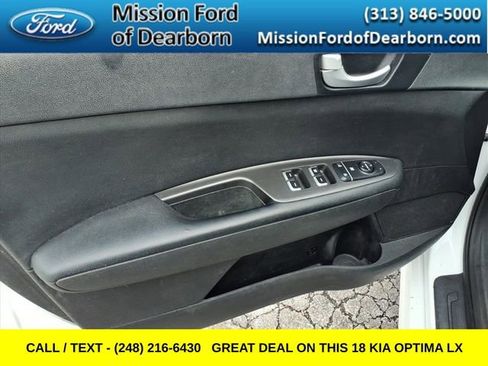Used 2018 Kia Optima LX w/ 17" Alloy Wheels Package image 12