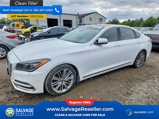 Used 2018 Genesis G80 3.8 w/ Option Group 03 AWD/4WD image 1