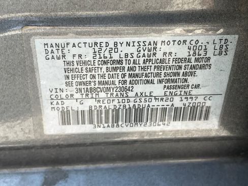 Used 2021 Nissan Sentra SV FWD image 29