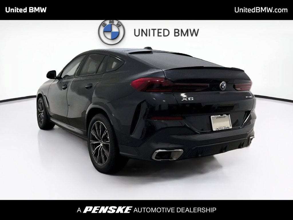 Certified 2025 BMW X6 xDrive40i w/ Parking Assistance Package AWD/4WD image 7