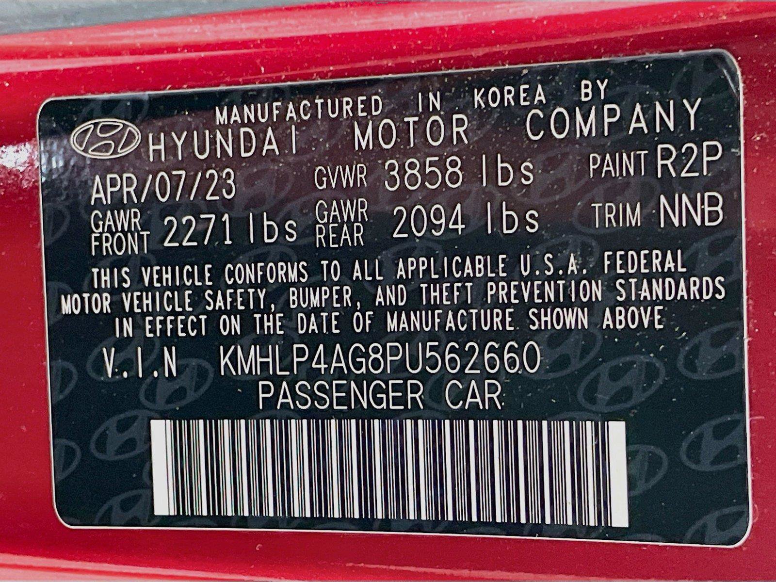 Used 2023 Hyundai Elantra Limited FWD image 35