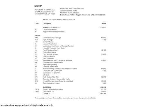 Certified 2025 Mercedes-Benz AMG GT 63 image 4