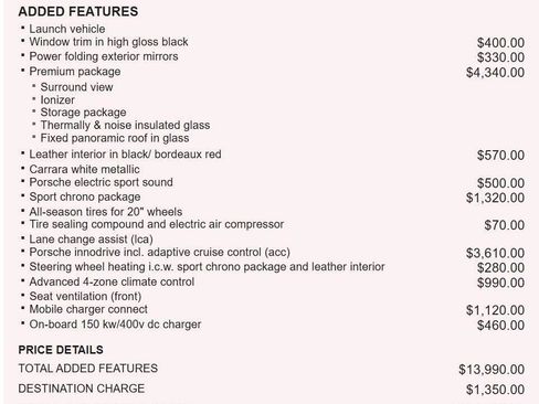 Used 2020 Porsche Taycan Turbo image 20