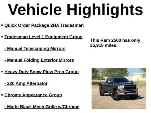 Used 2024 RAM 2500 Tradesman w/ Chrome Appearance Group AWD/4WD image 35