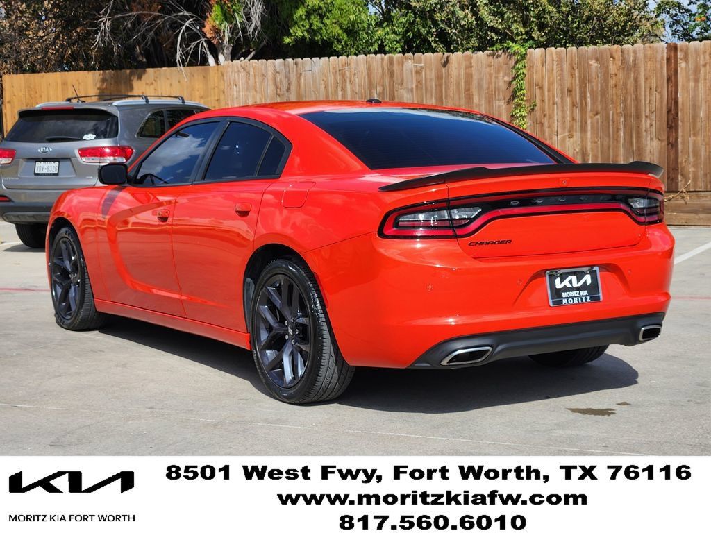 Used 2021 Dodge Charger SXT w/ Blacktop Package RWD image 6