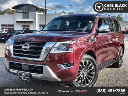 Used 2022 Nissan Armada Platinum w/ Captain's Chairs Package