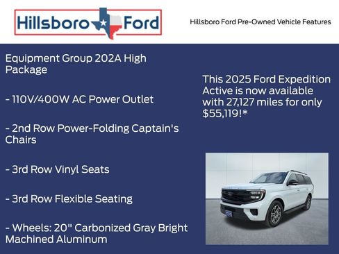 Used 2025 Ford Expedition Active image 3