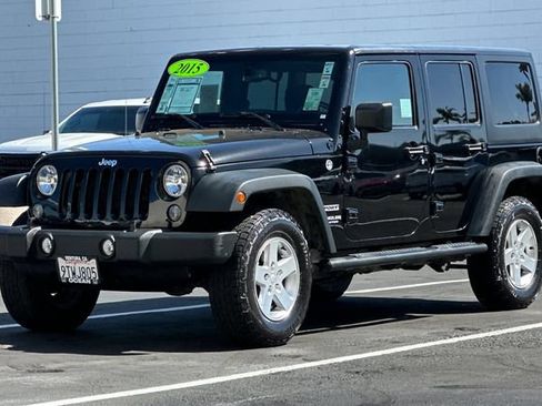 Used 2015 Jeep Wrangler Unlimited Sport w/ Quick Order Package 24S AWD/4WD image 8