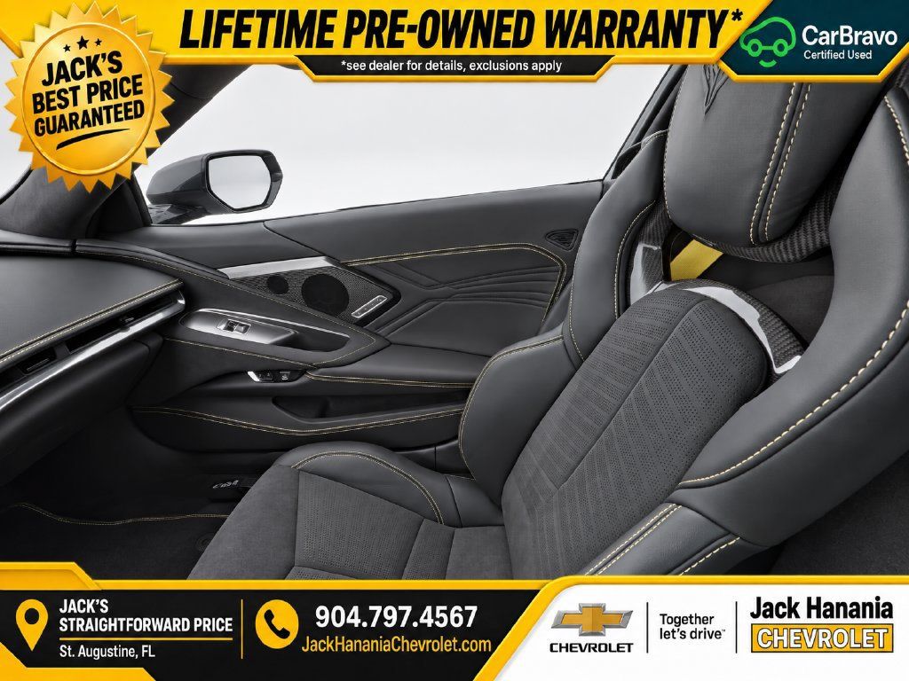 Used 2025 Chevrolet Corvette Z06 w/ Stealth Interior Trim Package RWD image 16