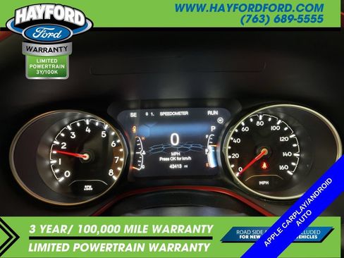 Used 2021 Jeep Compass Trailhawk AWD/4WD image 15
