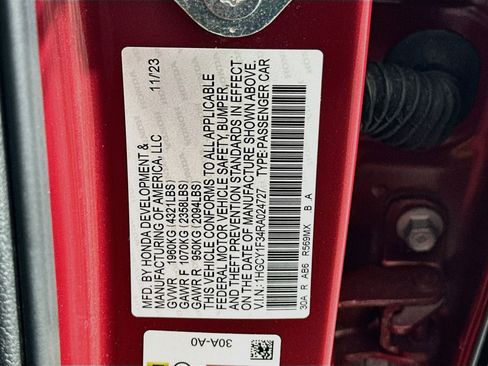 Used 2024 Honda Accord EX image 12