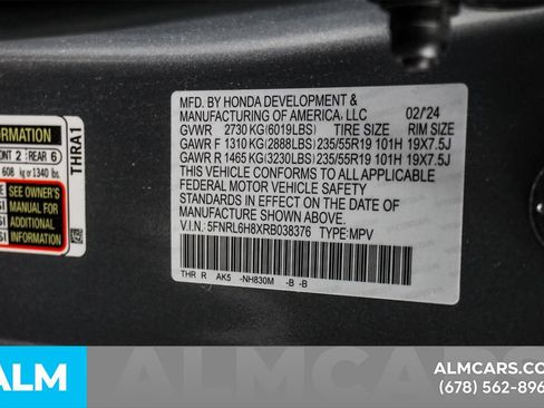 Used 2024 Honda Odyssey Touring image 57