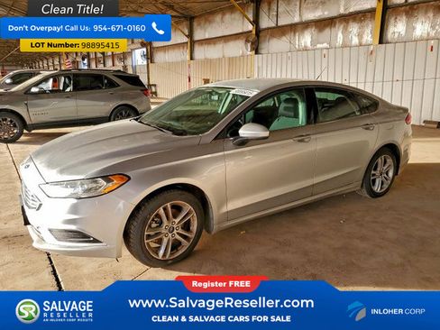 Used 2018 Ford Fusion SE w/ Fusion SE Technology Package image 1