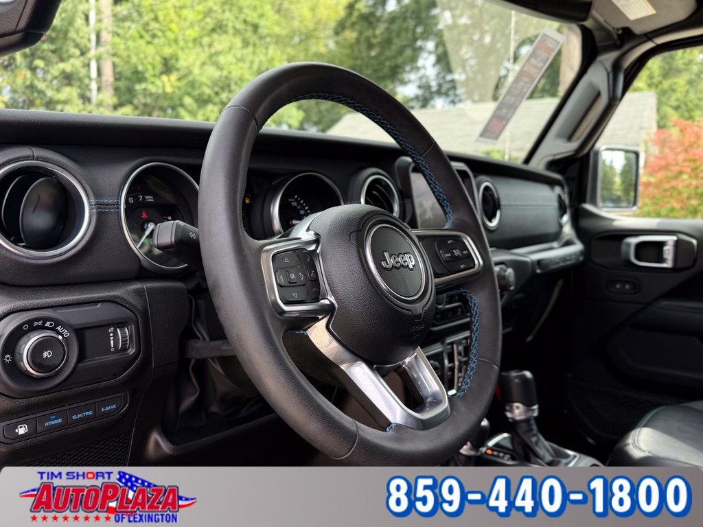 Used 2023 Jeep Wrangler Unlimited Rubicon 4xe w/ Dual Top Group AWD/4WD image 37