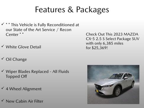 Used 2023 MAZDA CX-5 AWD 2.5 S w/ Select Package image 4