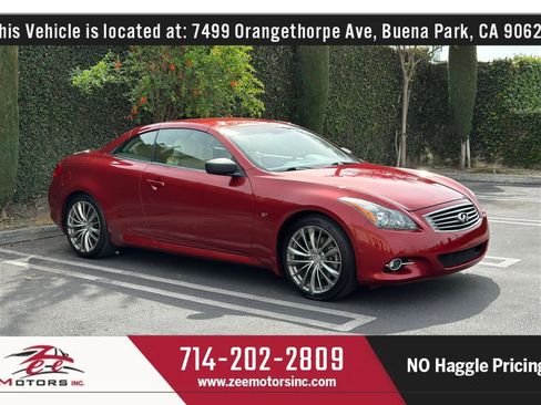 Used 2014 INFINITI Q60 Convertible w/ Premium Package image 4