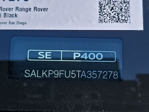 New 2026 Land Rover Range Rover SE AWD/4WD image 37