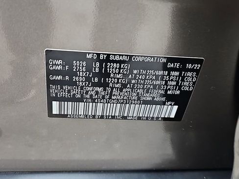 Used 2023 Subaru Outback Limited XT AWD/4WD image 28