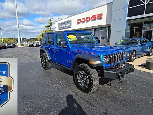 Certified 2024 Jeep Wrangler Unlimited Rubicon w/ Technology Group image 1