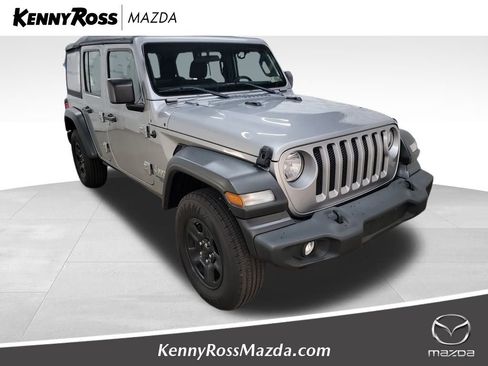 Used 2021 Jeep Wrangler Unlimited Sport image 1