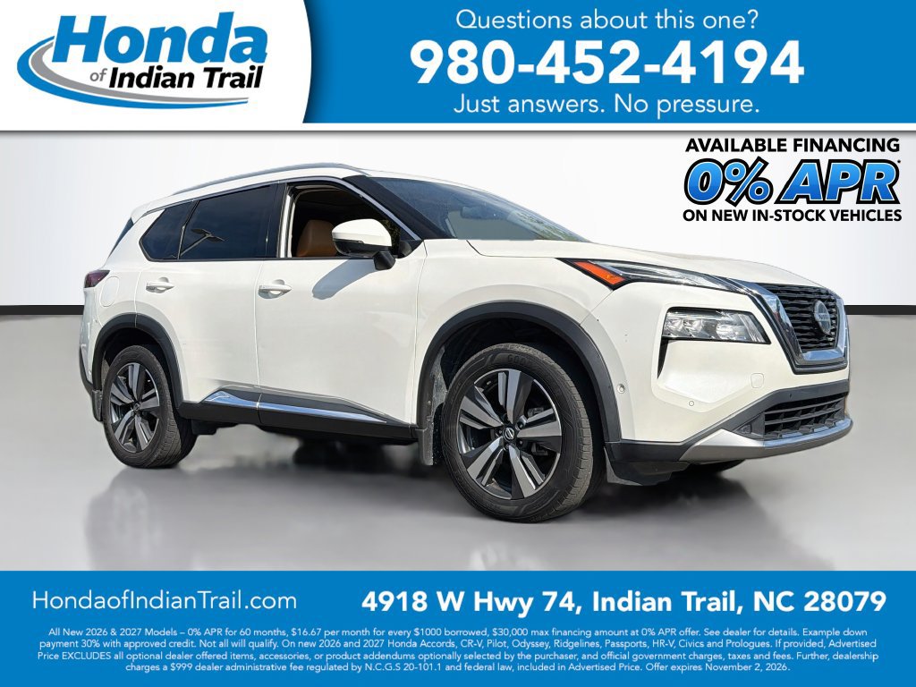 Used 2021 Nissan Rogue Platinum FWD 360° Tour