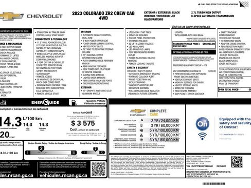 Used 2023 Chevrolet Colorado ZR2 w/ ZR2 Convenience Package III image 4