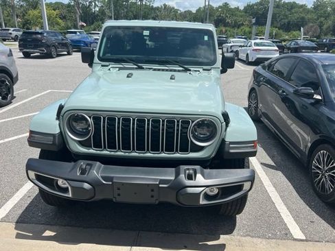 Used 2024 Jeep Wrangler Unlimited Sahara w/ Safety Group AWD/4WD image 1