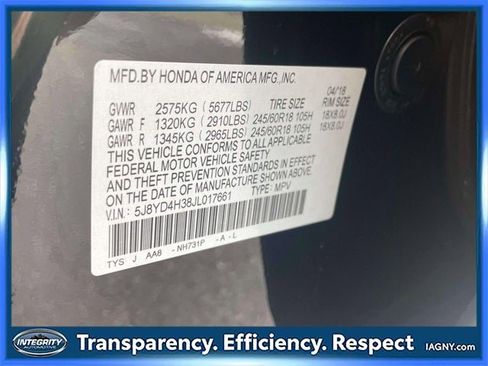 Used 2018 Acura MDX SH-AWD image 19