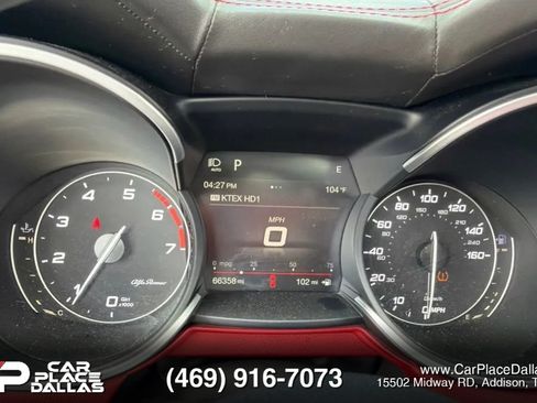 Used 2019 Alfa Romeo Stelvio Ti Sport w/ Quick Order Package 22S Sport AWD/4WD image 12