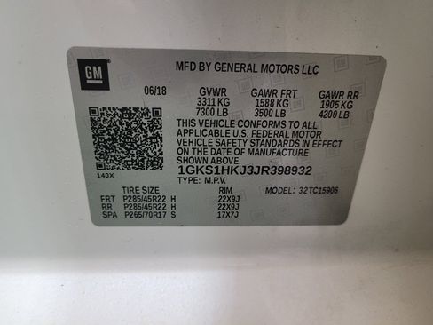 Used 2018 GMC Yukon XL Denali w/ Denali Ultimate Package RWD image 33