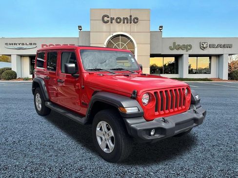 Used 2023 Jeep Wrangler Unlimited Sport w/ Sun And Sound Package AWD/4WD image 1