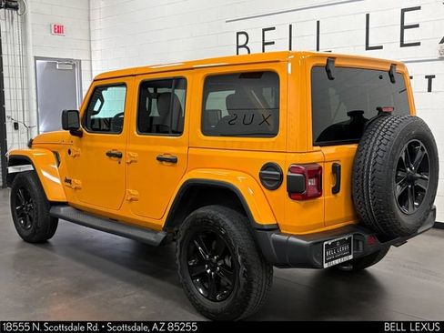 Used 2021 Jeep Wrangler Unlimited Sahara AWD/4WD image 9