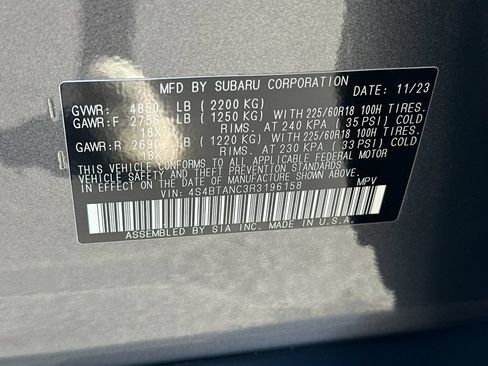 Used 2024 Subaru Outback Limited AWD/4WD image 41