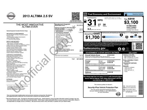 Used 2013 Nissan Altima 2.5 SV w/ 2.5SV Convenience Pkg FWD image 41