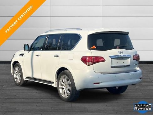 Used 2014 INFINITI QX80 4WD w/ Deluxe Touring Package image 4