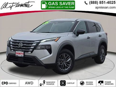 Certified 2025 Nissan Rogue S AWD/4WD image 1