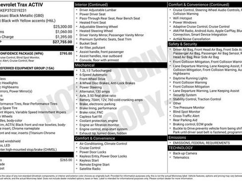 New 2026 Chevrolet Trax ACTIV w/ Driver Confidence Package image 3