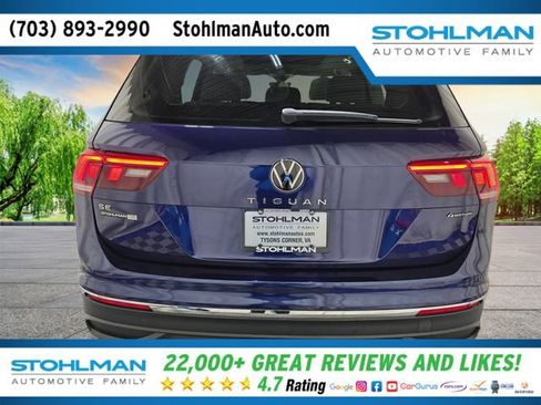 Used 2022 Volkswagen Tiguan SE w/ Panoramic Sunroof Package image 5