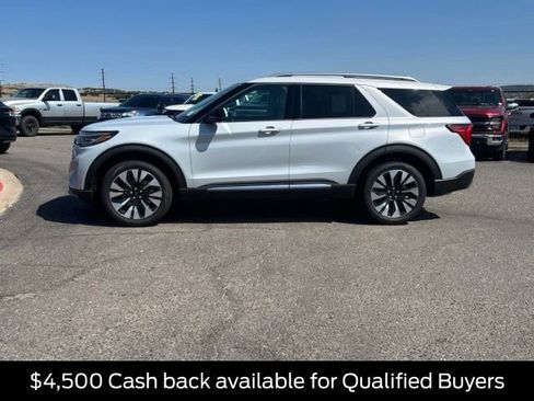 New 2026 Ford Explorer Platinum w/ LUX Leather Package AWD/4WD image 2