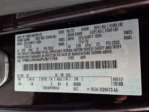 Used 2023 Ford Escape Active image 23