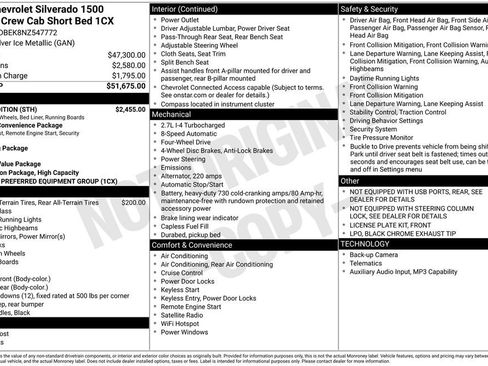 Certified 2022 Chevrolet Silverado 1500 Custom w/ Rally Edition image 11