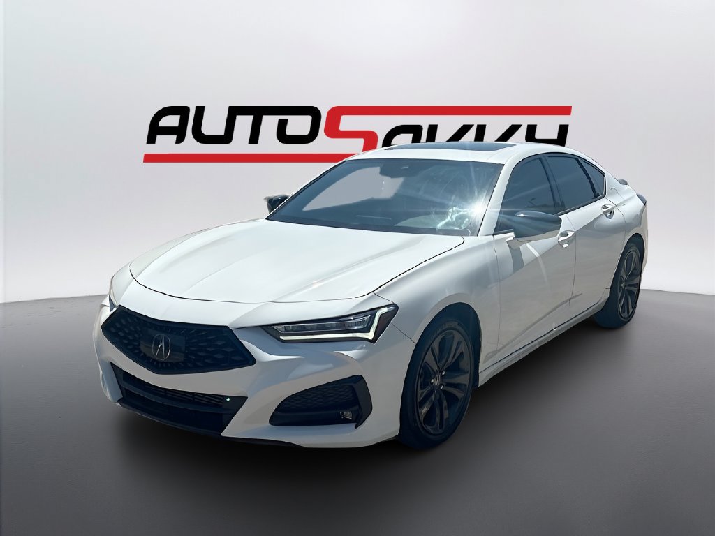 Used 2023 Acura TLX w/ A-SPEC Package AWD/4WD image 3