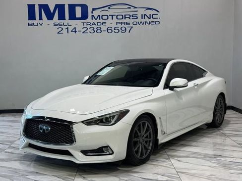 Used 2019 INFINITI Q60 3.0t Luxe image 1