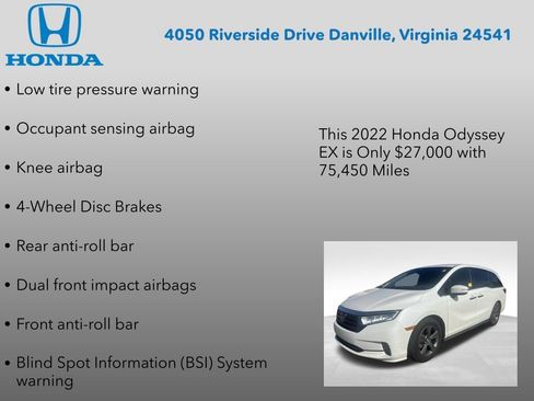 Used 2022 Honda Odyssey EX image 17