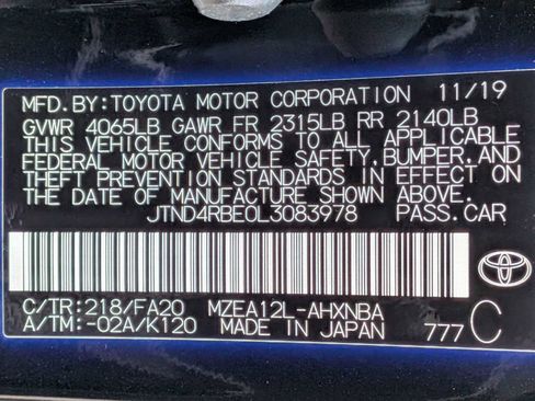 Used 2020 Toyota Corolla SE w/ Carpet Mat Package FWD image 26