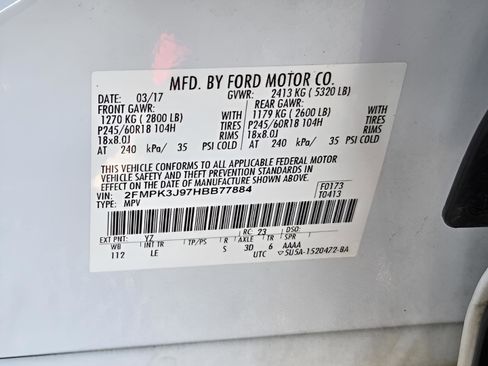 Used 2017 Ford Edge SEL w/ Equipment Group 201A FWD image 30