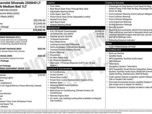 Used 2025 Chevrolet Silverado 2500 LT w/ Convenience Package AWD/4WD image 3